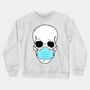 skulls in medical masks Crewneck Sweatshirt